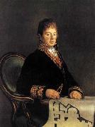 Francisco de goya y Lucientes Portrait of Juan Antonio Cuervo oil painting artist